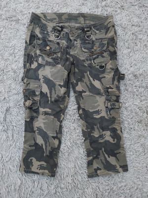 Naisten camocaprit koko 34 (XS)