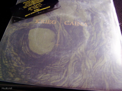 KRIEG / CAINA 7'' SPLIT VINYYLI EX/EX