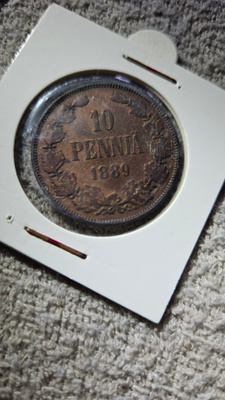 10 penniä 1889