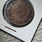 10 penniä 1889 - pikkukuva 1
