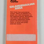 Nick Carter : Salamurhaajan ansa - pikkukuva 2