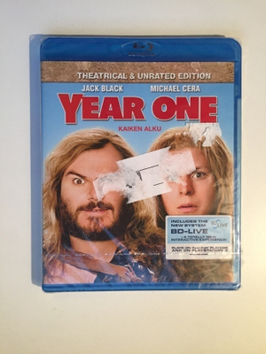 Year One (Blu-ray) Jack Black, Michael Cera [2009] UUSI!