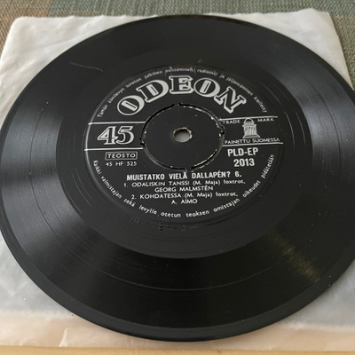 DALLAPE: Muistatko….6. -EP * FIN 1958