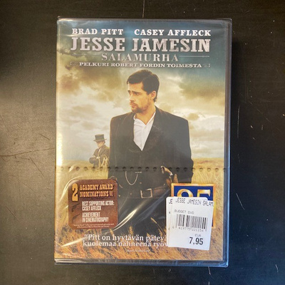 Jesse Jamesin salamurha - pelkuri Robert Fordin DVD (UUSI)