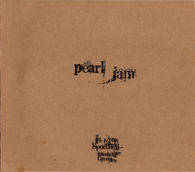 PEARL JAM:SPORTHALLE HAMBURG 26.6.2000 2CD