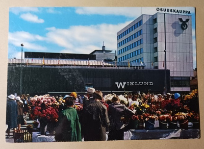 Turku, Kauppatoria, ja Wiklundin tavaratalo, ei p.