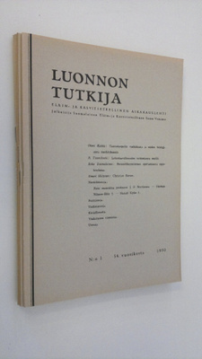 Luonnon tutkija vuosikerta 1950