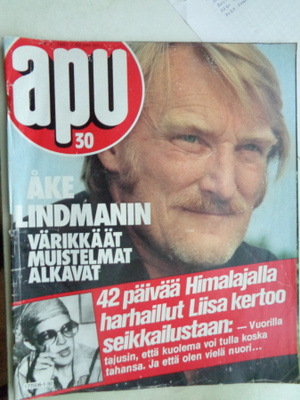 Apu lehti Nro 30/1981 (29.8)
