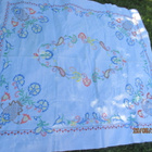 Wanha käsin merkattu pellava liina,,125 cm x 145 - pikkukuva 1