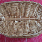 Iso punottu pajukori 83 x 58 x 31cm - pikkukuva 2