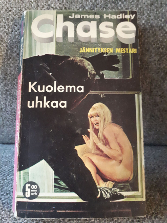James Hadley Chase: Kuolema uhkaa -pokkari-