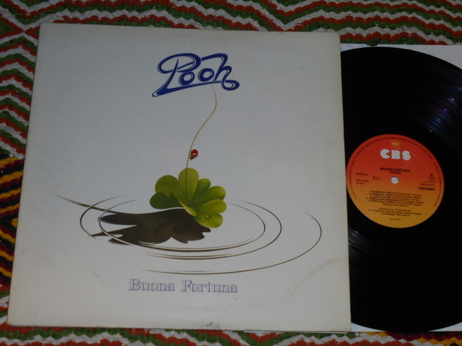 POOH - Buona Fortuna - LP 1981 italia pop rock EX