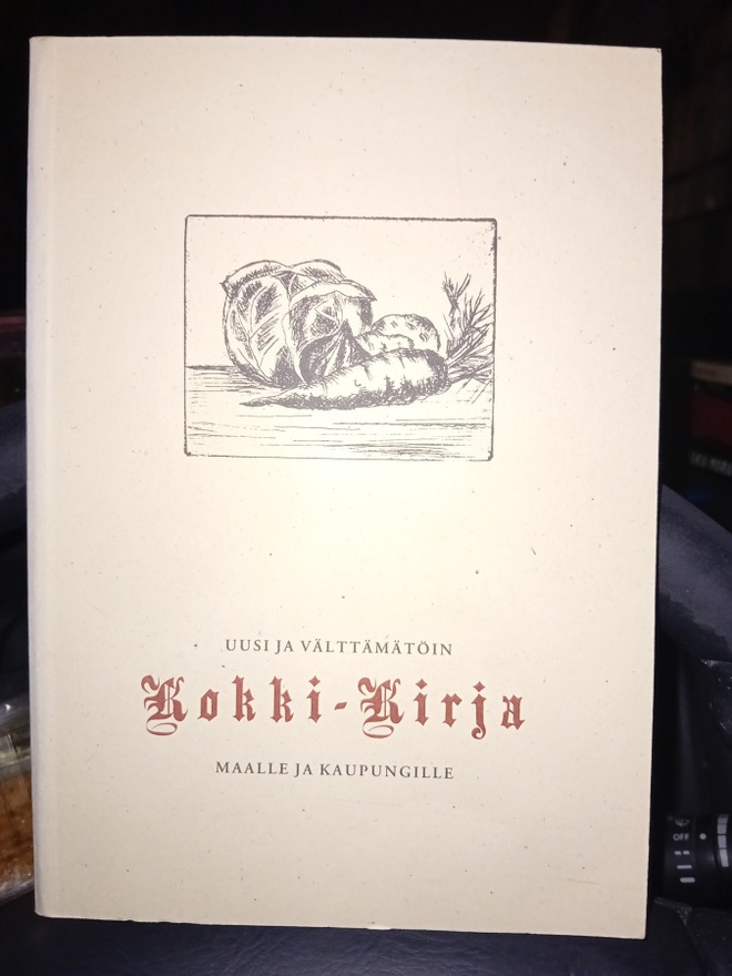 Uusi ja välttämätön kokki-kirja maalle ja kaupungille