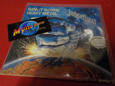 JUDAS PRIEST - RAM IT DOWN M-/EX- 7'' SINGLE