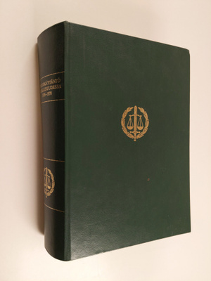 Paula Leisten : Oikeuskäytäntö kirjallisuudessa 1926-1978...