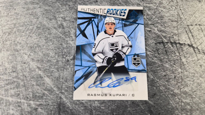 Rasmus Kupari 2021-22 SP Game Used Authentic Rookies Auto
