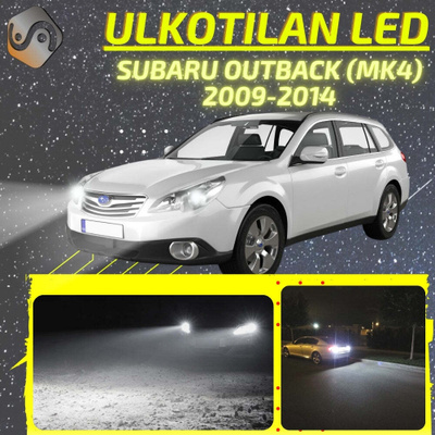 OUTBACK (MK4) 2009-2014 Ulkoiset LED -valot
