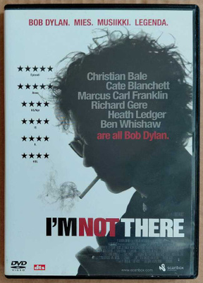 I’M NOT THERE – Suomi-DVD 2007 - Todd Haynes / Bob Dylan