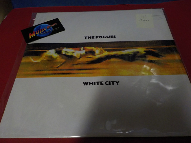 THE POGUES - WHITE CITY M-/M- 12'' MAXI