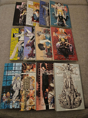 Death Note #1-12 (koko sarja)