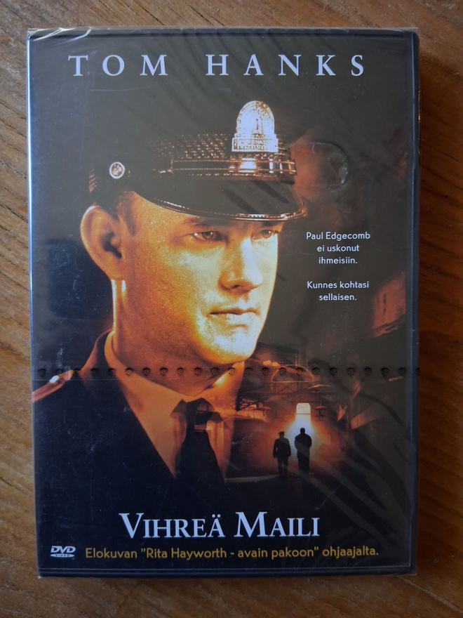 *UUSI* Stephen King - Vihreä Maili (1999) DVD
