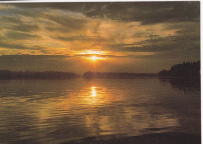 AURINGONLASKU POSTIKORTTI