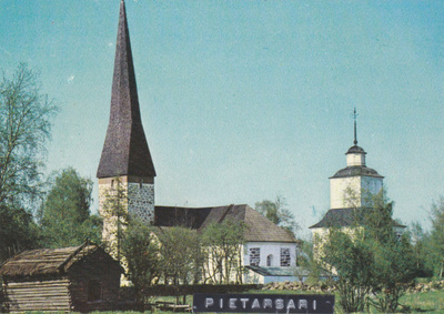 KIRKKOKORTTI - PIETARSAARI - PEDERSÖREN KIRKKO - 2