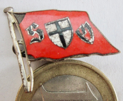 VANHA Merkki Laiva Varustamo SO Saksa Itä-Preussi 1920-l