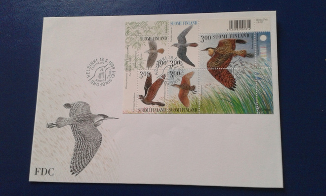 1999 suvuyön lintuja fdc