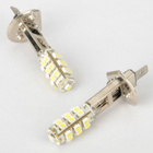 8 .. 12V  H1 HID Xenon White 25 SMD LED 2 kpl .. Sumuvalot - pikkukuva 1