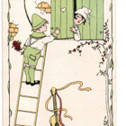 Vanha kortti, lapset ja kitara, vuodelta 1926 - pikkukuva 1