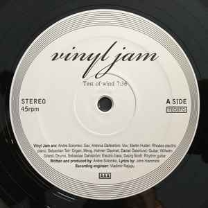 Vinyl Jam - Test Of Wind 12”