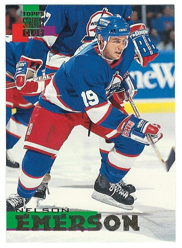 94-95 Topps Stadium Club #240 Nelson Emerson