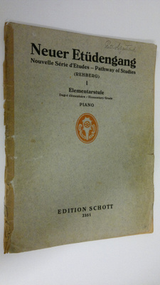 Neuer Etudengang : Nouvelle Serie d'Edudes - Pathway of S...