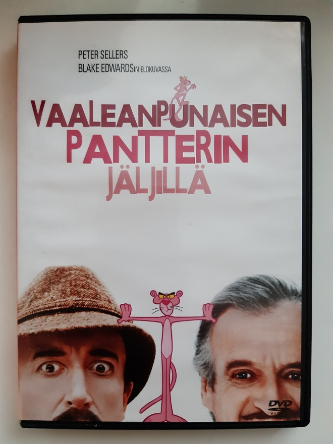 Vaaleanpunaisen pantterin jäljillä - DVD