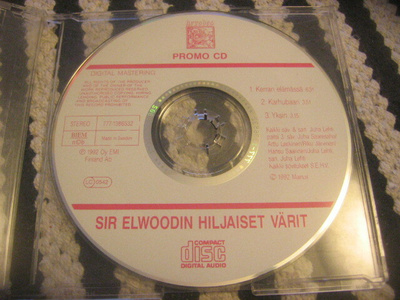 Sir Elwoodin Hiljaiset Värit - Kerran elämässä (promo cds)