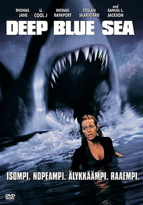 Deep Blue Sea [DVD] Renny Harlin -Elokuva