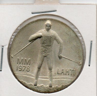 25 Markkaa 1978 hopeaa