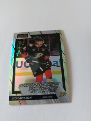 2023-24 O-Pee-Chee Platinum Rainbow #293 Leo Carlsson MR