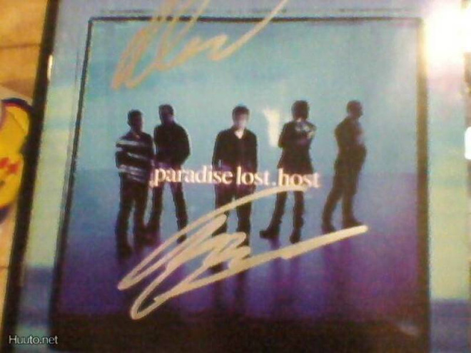 PARADISE LOST CD  KAHDELLA NIMIKIRJOITUKSELLA