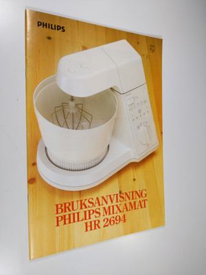 Bruksanvisning Philips Mixamat
