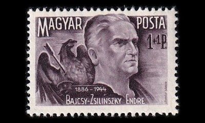 Unkari 773 * Poliitikko Endre Bajcsy-Zsilinszky (1945)
