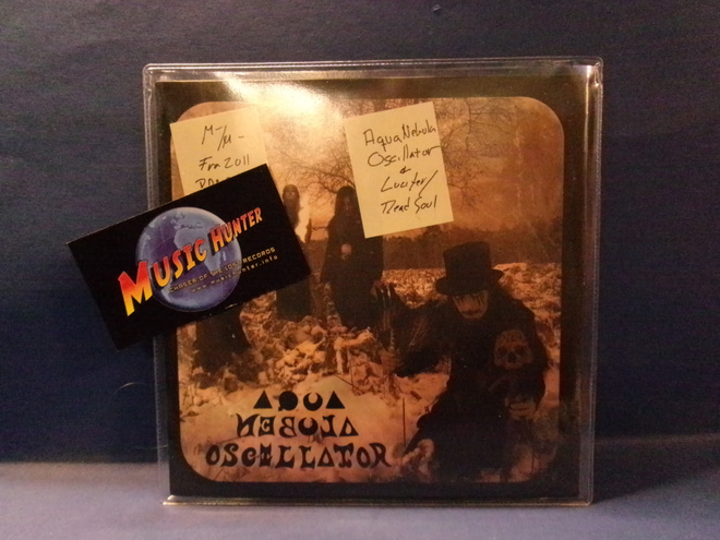 AQUA NEBULA OSCILLATOR - LUCIFER/DEAD SOUL M-/M- FIN 2011 7"