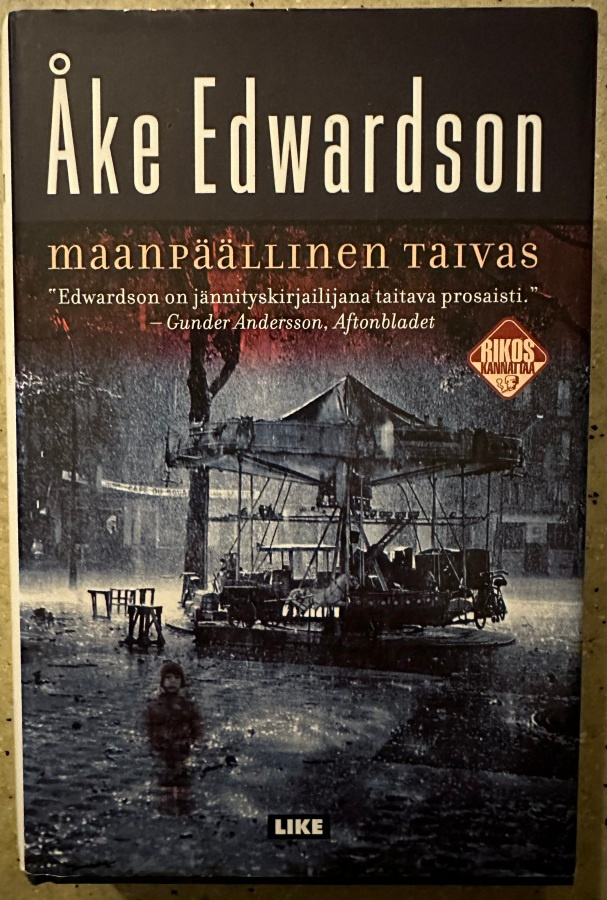 [Kirja] ÅKE EDWARDSON: MAANPÄÄLLINEN TAIVAS