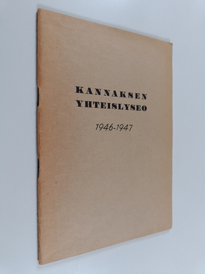 kannaksen Yhteislyseo 1946-1947