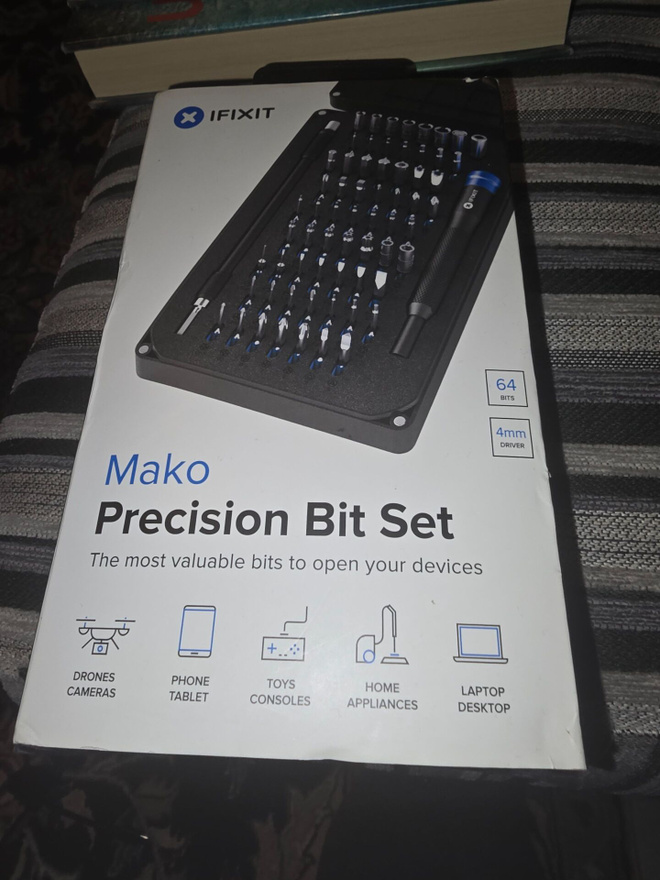 iFixit Mako Precision Bit Set – 64 osaa – täydellinen
