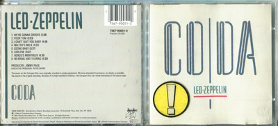 LED ZEPPELIN . CD-LEVY . CODA