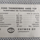 Chymos Autosarja # 15 Ford Thunderbird - pikkukuva 2
