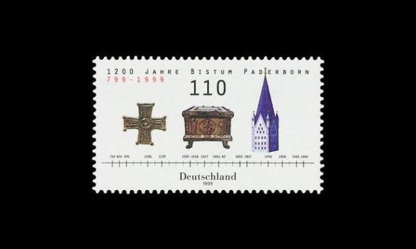 Saksa 2060 ** Paderbornin hiippakunta 1200v (1999)
