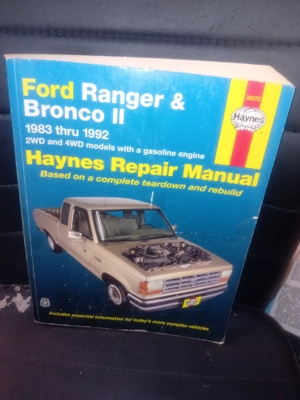 Auton korjauskäsikirja Ford Ranger & Bronco II ( SIS POSTIKU